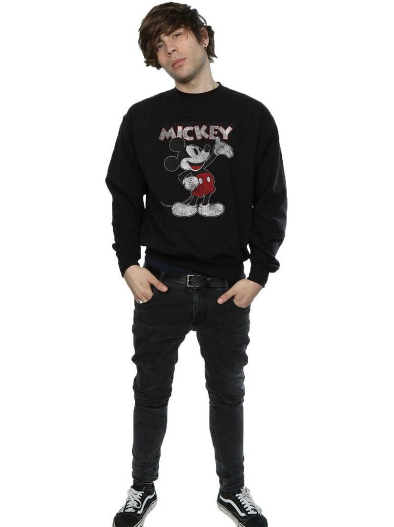 Mickey Mouse - Sweat PRESENTS (Mickey Mouse) Noir - Kiabi