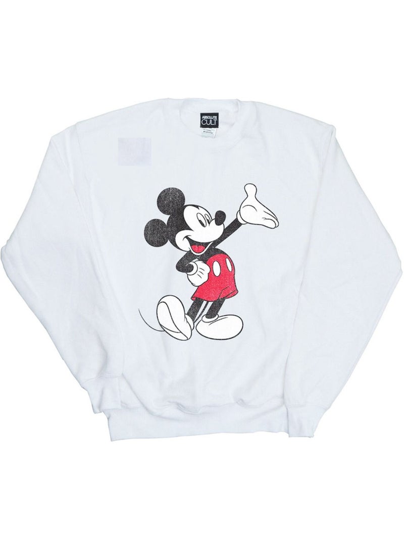 Mickey Mouse - Sweat TRADITIONAL (Mickey Mouse) Blanc - Kiabi