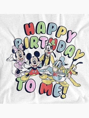 Mickey Mouse - T-shirt HAPPY BIRTHDAY TO ME!