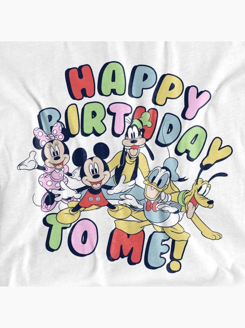 Mickey Mouse - T-shirt HAPPY BIRTHDAY TO ME! - Kiabi