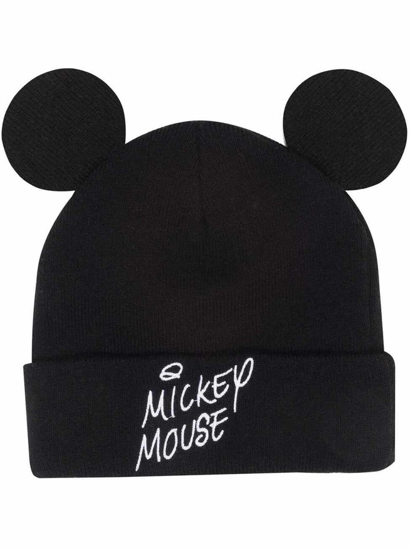 Mickey Mouse et ses amis - Bonnet PEEPING (Mickey Mouse) Noir - Kiabi