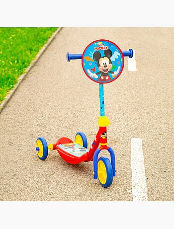 Mickey scooter 3 roues 57x30x60-66 cm max. 20 kg + 2 ans