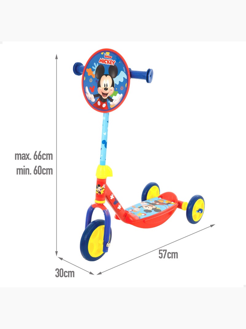 Mickey scooter 3 roues 57x30x60-66 cm max. 20 kg + 2 ans N/A - Kiabi