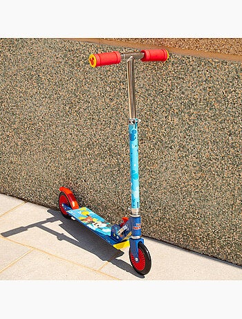 Mickey trottinette pliable 2 roues 65x30x75-82 cm max. 50 kg avec frein
