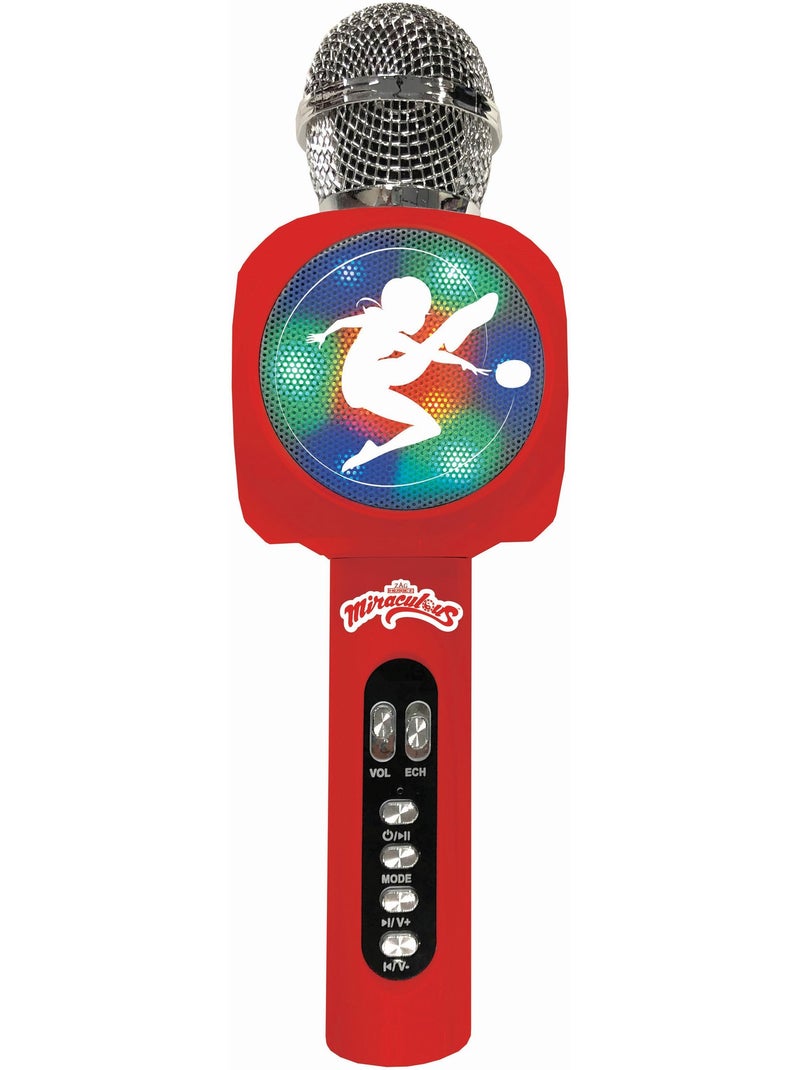 Micro Karaok? Sans Fil Miraculous Enceinte Bluetooth Rouge - Kiabi
