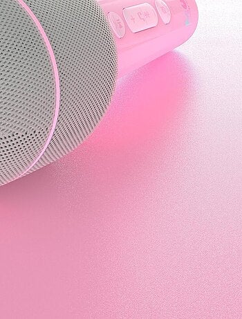 Micro Karaoké Bluetooth avec Effets de Voix, Mode Duo & Pochette - MOB