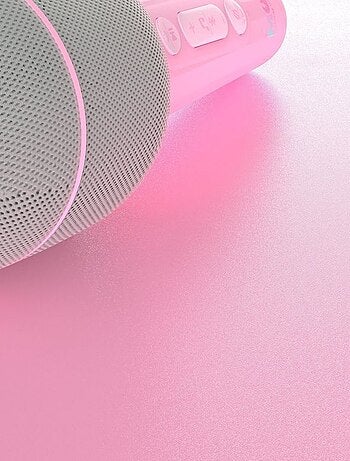 Micro Karaoké Bluetooth avec Effets de Voix, Mode Duo & Pochette - MOB