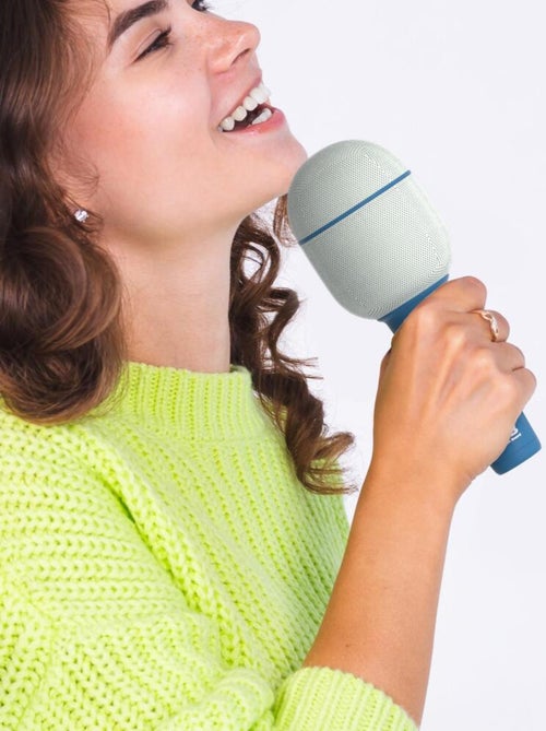 Micro Karaoké Bluetooth avec Effets de Voix, Mode Duo & Pochette - MOB - Kiabi