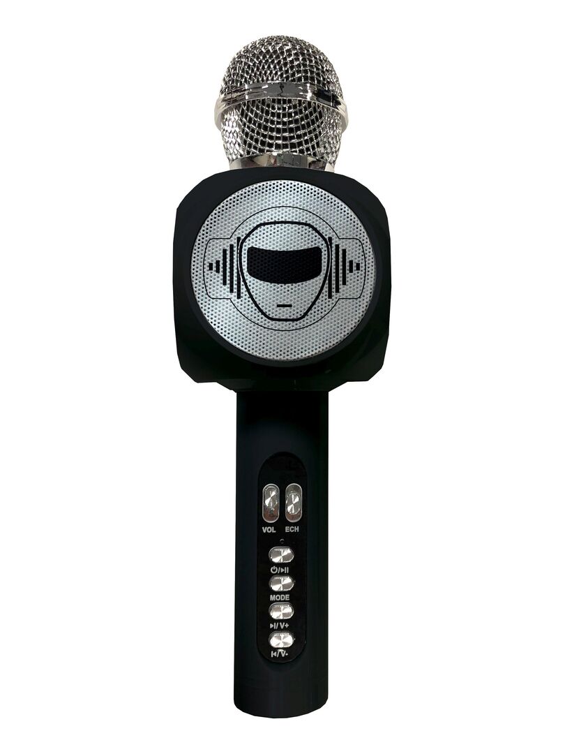 Micro Karaoké Sans Fil Avec Enceinte Bluetooth Intégrée Iparty, Fonction Changement De Voix N/A - Kiabi