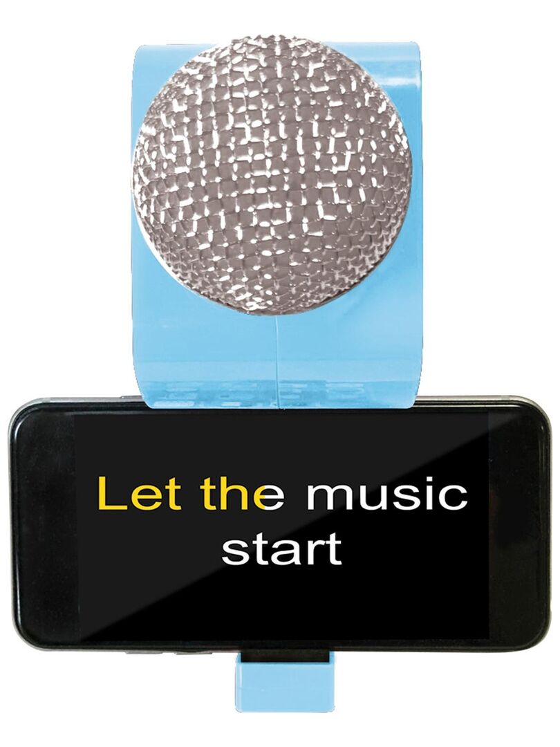 Micro Karaoké Sans Fil Avec Enceinte Bluetooth® Intégrée The Voice,  Fonction Changement De Voix - N/A - Kiabi - 20.00€