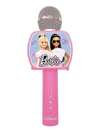 Micro Karaoké Sans Fil Barbie avec Enceinte Bluetooth