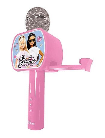 Micro Karaoké Sans Fil Barbie avec Enceinte Bluetooth