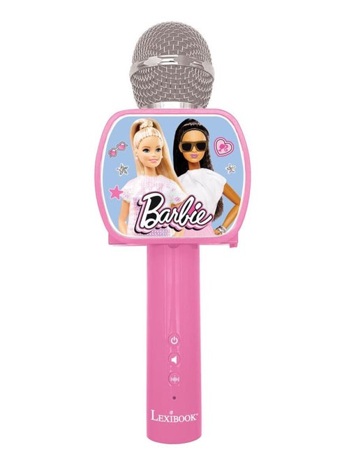 Micro Karaoké Sans Fil Barbie avec Enceinte Bluetooth - Kiabi