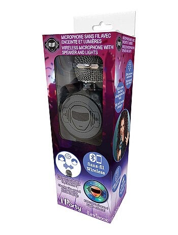 Micro Karaoké Sans Fil iParty Enceinte Bluetooth