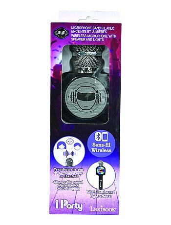 Micro Karaoké Sans Fil iParty Enceinte Bluetooth