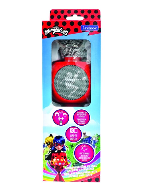 Micro Karaoké Sans Fil Miraculous Enceinte Bluetooth - Kiabi
