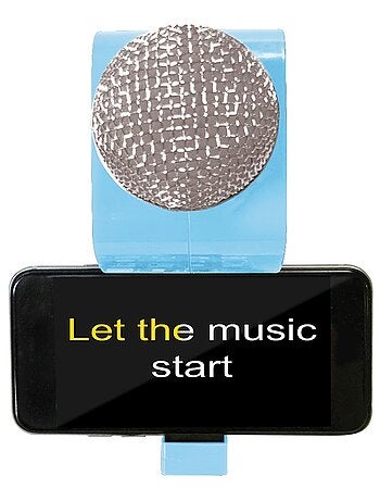 Micro Karaoké Sans Fil Reine des Neiges avec Enceinte Bluetooth