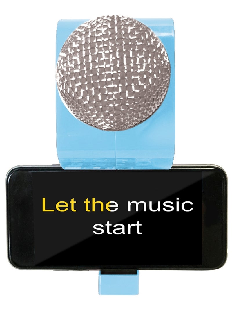 Micro Karaoké Sans Fil Reine des Neiges avec Enceinte Bluetooth Bleu - Kiabi