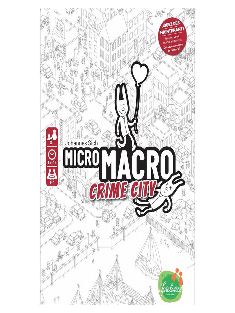 Micro Macro - Crime City Jeu De Societe N/A - Kiabi