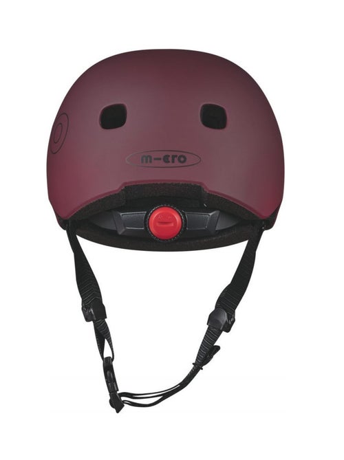 'micro' Mobility Casque Rouge Automne Lumière Led Intégrée Taille M - Kiabi