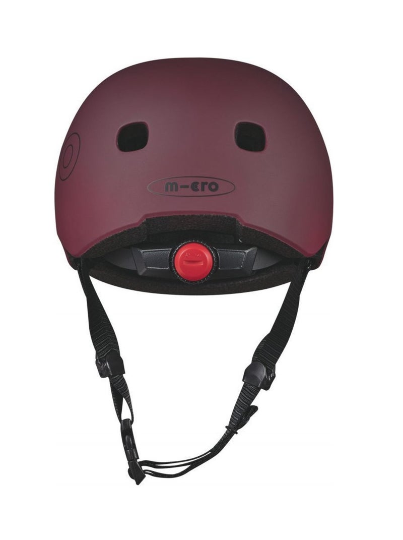'micro' Mobility Casque Rouge Automne Lumière Led Intégrée Taille M N/A - Kiabi