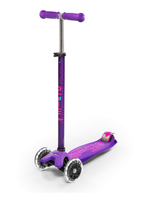 'Micro' Mobility Maxi 'Micro' Deluxe LED  Violet - Kiabi