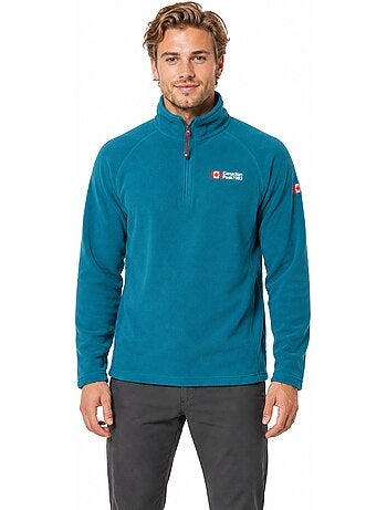 Micro-polaire col zippé tugeak – canadian peak