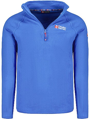 Micro-polaire col zippé tugeak – canadian peak
