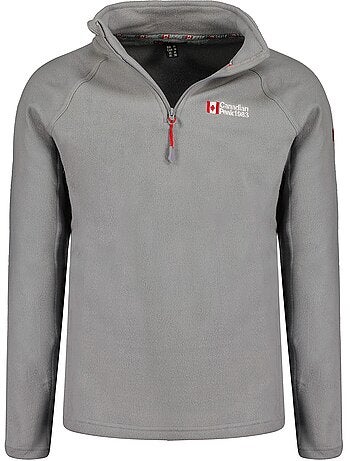 Micro-polaire col zippé tugeak – canadian peak