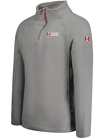 Micro-polaire col zippé tugeak – canadian peak