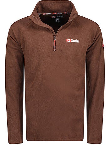 Micro-polaire col zippé tugeak – canadian peak
