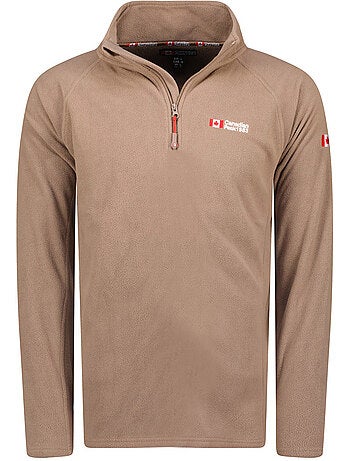 Micro-polaire col zippé tugeak – canadian peak