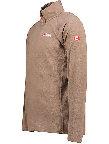 Micro-polaire col zippé tugeak – canadian peak