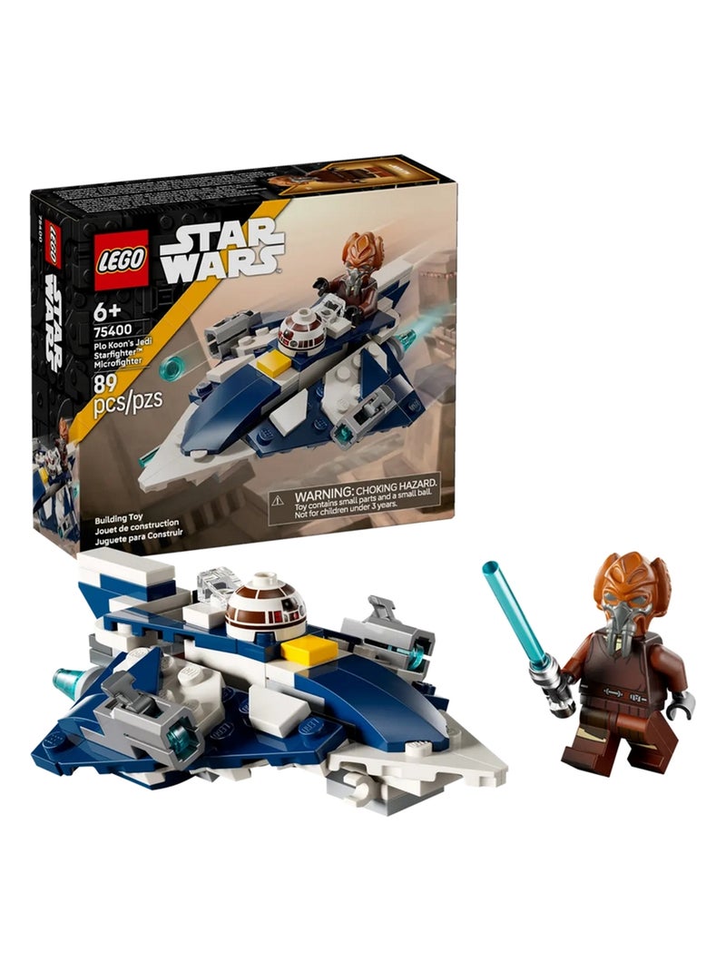 Microfighter Chasseur Jedi de Plo Koon Multicolore - Kiabi