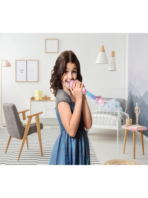 Microphone Barbie avec tube lumineux et enceinte - Kiabi