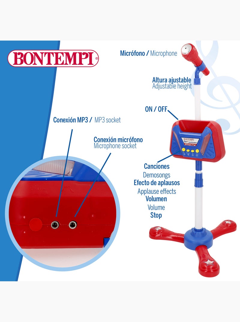 Microphone de scène sans fil bontempi N/A - Kiabi