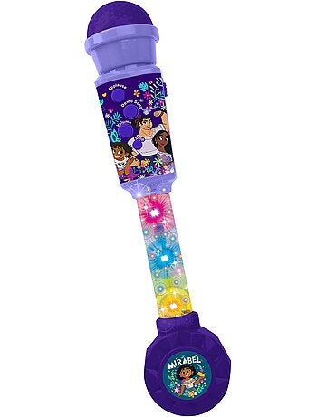 Microphone Encanto avec tube lumineux et enceinte