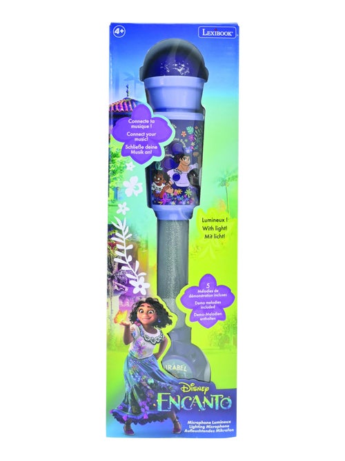 Microphone Encanto avec tube lumineux et enceinte - Kiabi