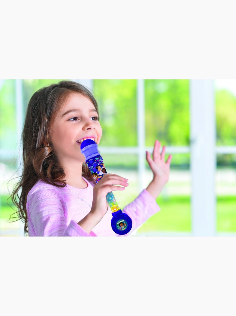 Microphone Encanto avec tube lumineux et enceinte Violet - Kiabi
