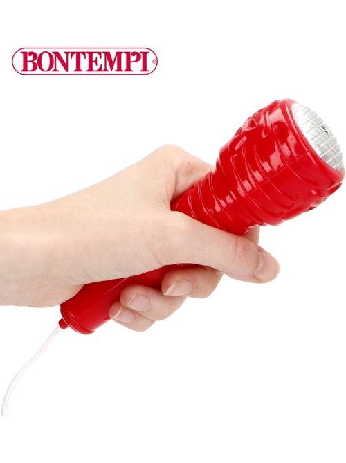 Microphone jouet sans fil pour enfants avec mélodies et lumières bontempi - Kiabi