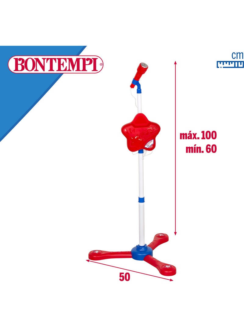 Microphone jouet sans fil pour enfants avec mélodies et lumières bontempi N/A - Kiabi