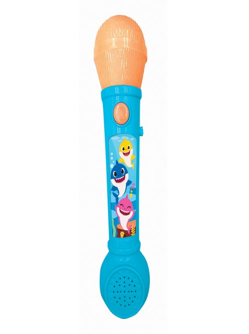 Microphone Lumineux avec Mélodies et Effets Sonores Baby Shark - Kiabi