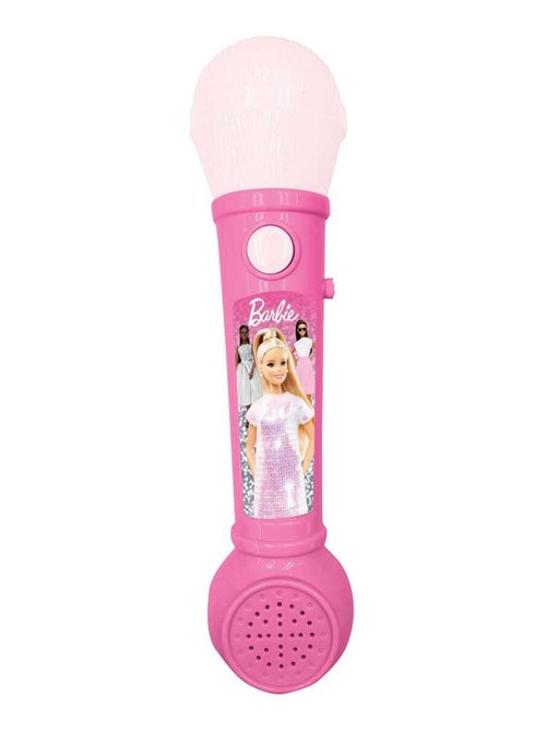 Microphone Lumineux avec Mélodies et Effets Sonores Barbie - Kiabi