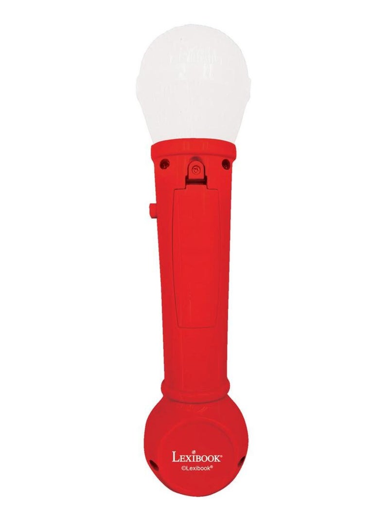 Microphone Lumineux avec Mélodies et Effets Sonores Miraculous Rouge - Kiabi