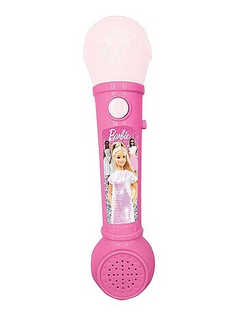 Microphone Lumineux Barbie