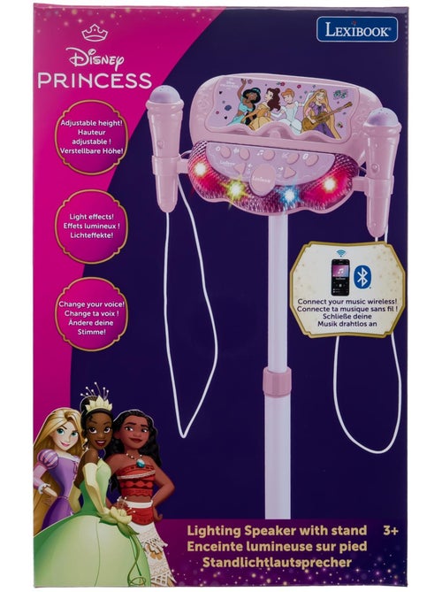 Microphone lumineux disney princesses avec 2 micros et effets vocaux - Kiabi Microphone lumineux disney princesses avec 2 micros et effets vocaux - Kiabi