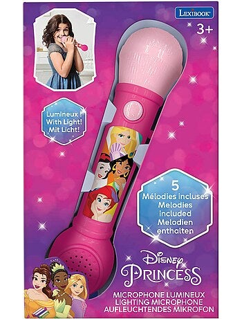 Microphone lumineux disney princesses