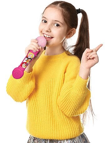Microphone lumineux disney princesses