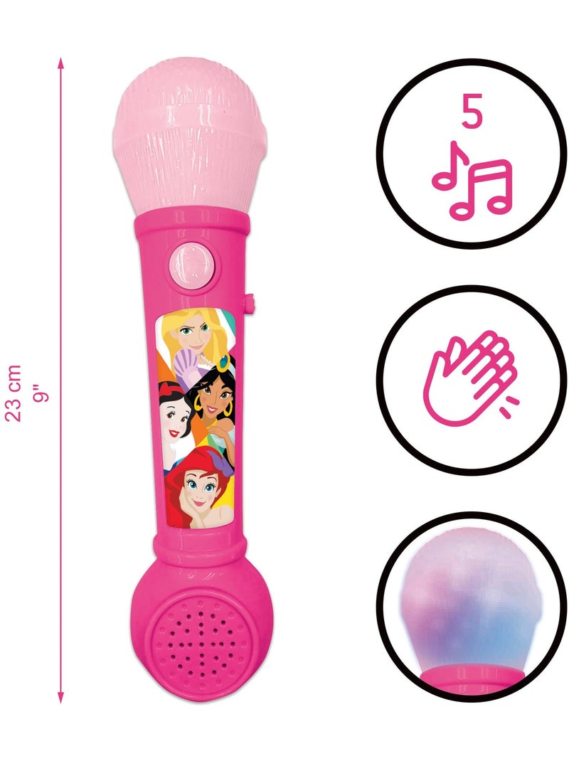 Microphone lumineux disney princesses Rose - Kiabi
