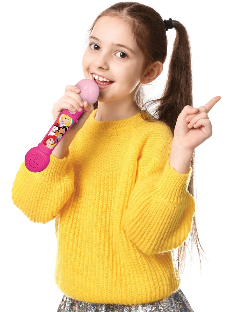 Microphone lumineux disney princesses Rose - Kiabi